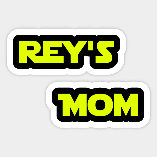 Rey's Mom Sticker by BadFatherHan